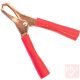 Krokodilcsipesz, 80mm, 75A, réz, piros szigeteléssel (Müller)