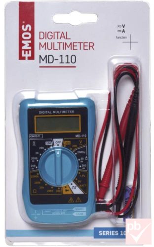 Emos MD-110 miniatűr digitális multiméter