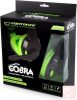 Esperanza Cobra gamer headset (fekete-zöld)