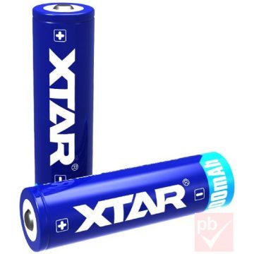  Xtar 14500 3.7V 800mAh Li-ion akkumulátor (átmérő: 14.3mm, hosszúság: 50.3mm)