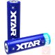 Xtar 14500 3.7V 800mAh Li-ion akkumulátor (átmérő: 14.3mm, hosszúság: 50.3mm)