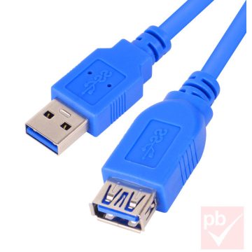 USB 3.0 A-A hosszabbító kábel 0.8m