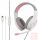 Meetion MT-HP021 gaming headset (fehér/pink)
