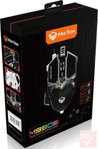Meetion MT-M990S programozható RGB LED gamer egér
