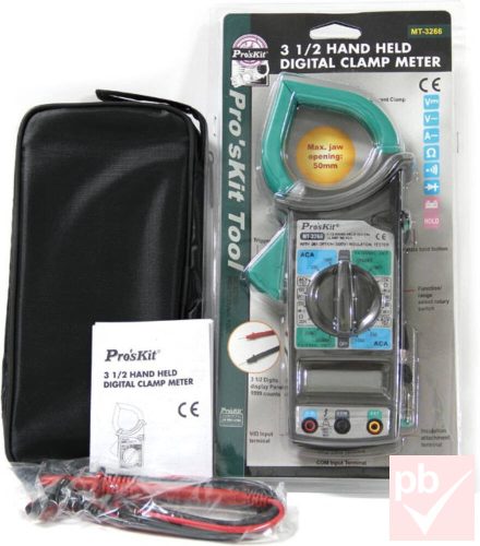 Pro's Kit MT-3266 digitális lakatfogós mérőműszer