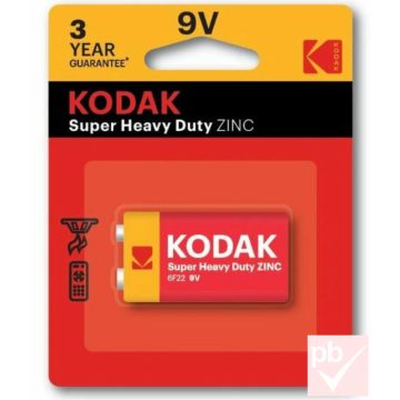 Kodak Super Heavy Duty 9V elem