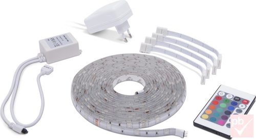 Phenom RGB LED szalag szett távirányítóval 5m