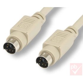 PS/2 billentyűzet / egér switch kábel 1.8m