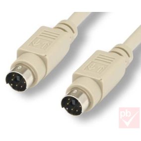 PS/2 billentyűzet / egér switch kábel 1.8m