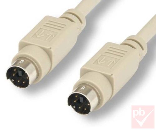 PS/2 billentyűzet / egér switch kábel 1.8m