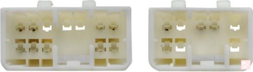 4CarMedia ZRS-AS-5B Mazda gyári csatlakozó aljzat -> 2x ISO dugó átalakító