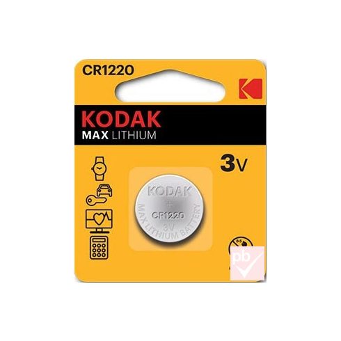 Kodak CR1220 gombelem 3V