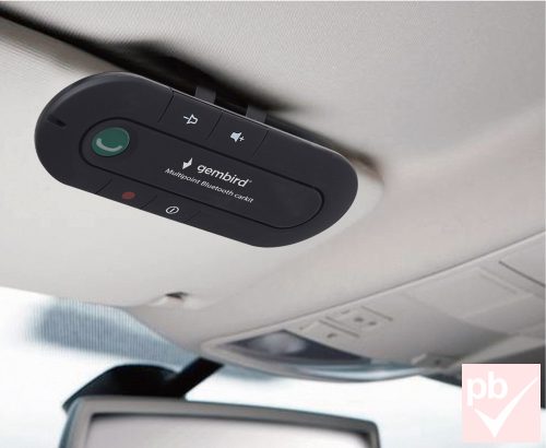 Gembird BTCC-03 Bluetooth telefon kihangosító autóba