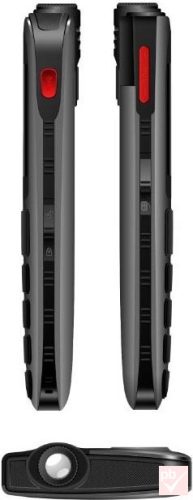 Evolveo EasyPhone FM fekete senior mobiltelefon