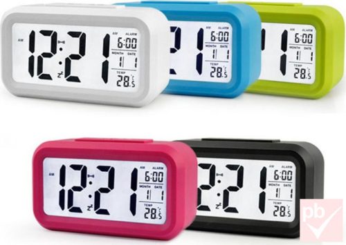 Too DC-100-W fehér digitális asztali óra
