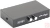 Gembird DSU-21 manuális 2 portos USB 2.0 átkapcsoló