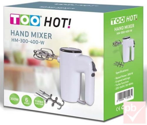 Too HM-300-400 kézi mixer (fehér)