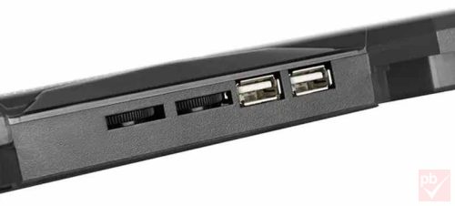 Deltaco Gaming laptop hűtő 5 ventilátorral