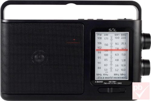 SAL RPR 7B multimédiás rádió (USB, Bluetooth, micro SD, FM)