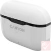 Canyon TWS-3 sztereó Bluetooth fülhallgató pár (fehér)