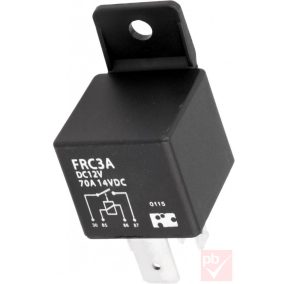 Forward Industrial 12V DC 70A 4 lábú gépjármű relé