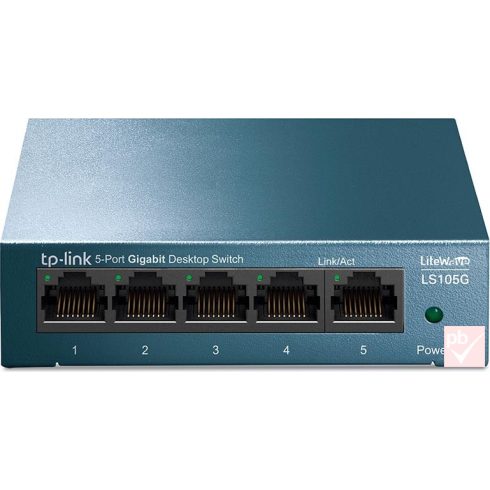 TP-Link LS105G fémházas 5 portos gigabit switch