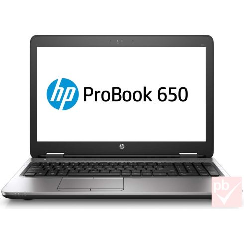 HP ProBook 650 G2 15.6" felújított prémium használt laptop (Core i5, 8GB, 256GB)