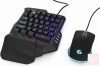 Gembird Ivar Twin gamer desktop kit (billentyűzet + egér)