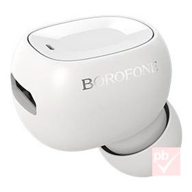 Borofone BC28 egyoldalas Bluetooth headset (fehér)