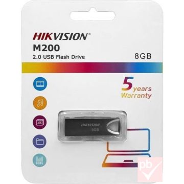 Hikvision M200 8GB fém pendrive (Type-A, USB 2.0)