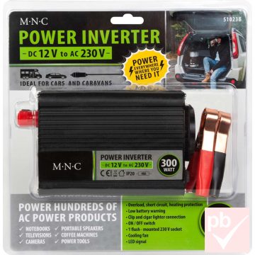 MNC 12V 300W Power Inverter