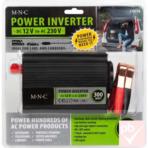 MNC 12V 300W Power Inverter