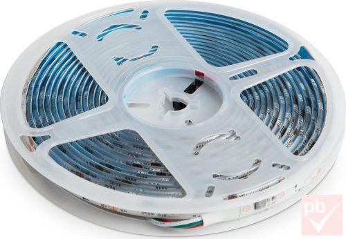Phenom 5m-es RGB LED szalag, 100 program, érintős távirányítóval
