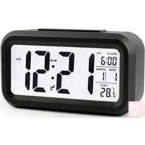 Too DC-100-B fekete digitális asztali óra