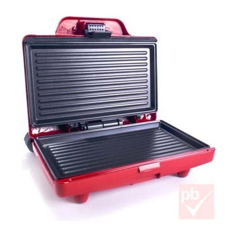 Too 750W piros grill-és szendvicssütő