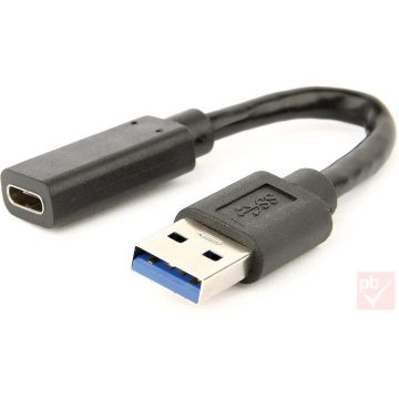 USB 3.1 átalakító, A dugó - C aljzat, 10cm