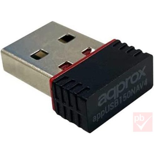 Approx 150Mbps Nano USB WiFi hálózati adapter