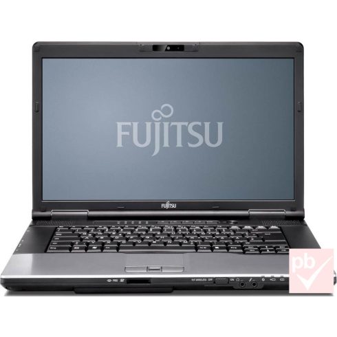 Fujitsu Lifebook E752 15.6" felújított prémium használt laptop (Core i5, 8GB, 128GB, 1600x900)