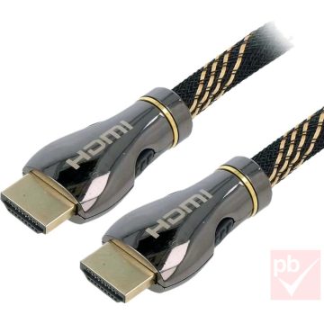 HDMI 2.1 összekötő kábel 2.0m, 8K UHD prémium, dobozos