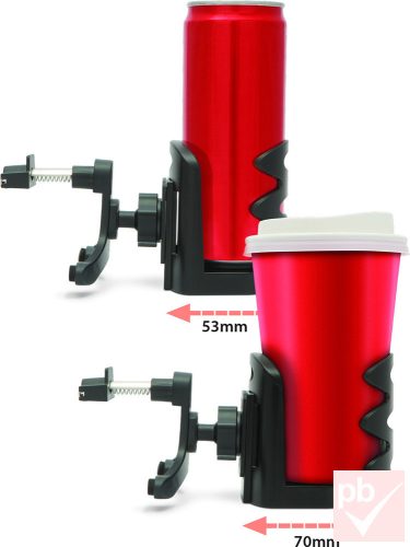 MNC autós italtartó, szellőzőrácsra rögzíthető