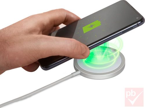 Delight 10W vezeték nélküli telefon töltő Type-C csatlakozóval