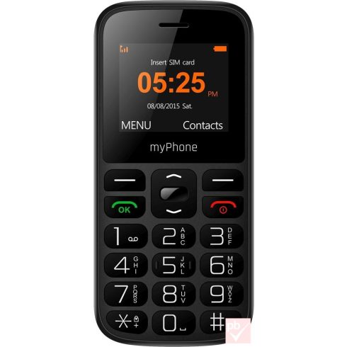 MyPhone Halo A DualSIM mobiltelefon (fekete)