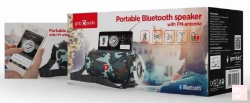 GMB Audio Camouflage Bluetooth hangszóró