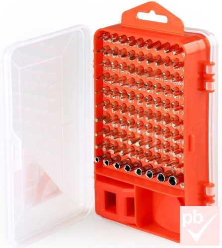 Cablexpert Precision Bit Set 108db-os mini bitfejes szerszámkészlet
