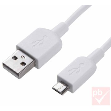USB 2.0 A-micro B összekötő kábel 1.8m