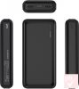 Gembird hordozható akkumulátor (fekete, 20000mAh)