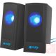 Fury Skyray 2.0 USB hangszóró pár (fekete, kék LED világítás)