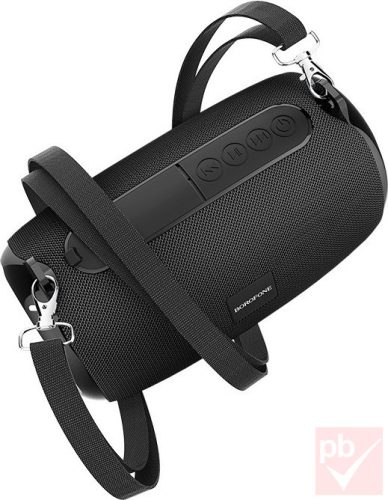 Borofone Horizon Sports BR4 fekete Bluetooth hangszóró