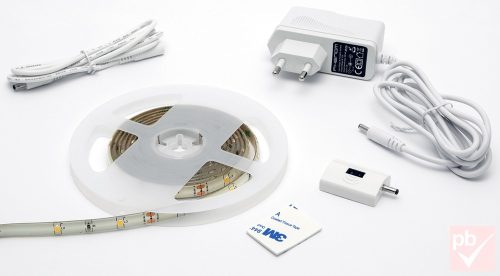 Phenom 2m-es LED szalag szenzoros kapcsolóval, tápegységgel