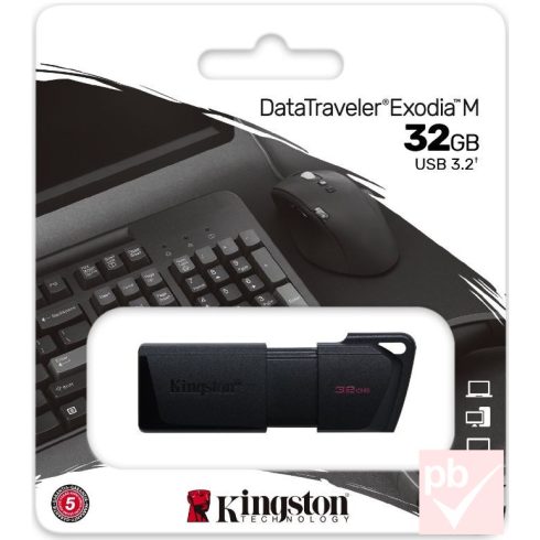Kingston DataTraveler Exodia M 32GB pendrive (Type-A, USB 3.2)